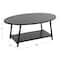 Household Essentials 39" Jamestown Oval Coffee Table